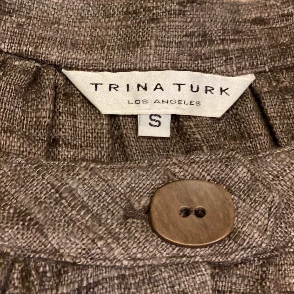Trina Turk!! Cute Crop Jacket, great over a dress, tank top, camisole.